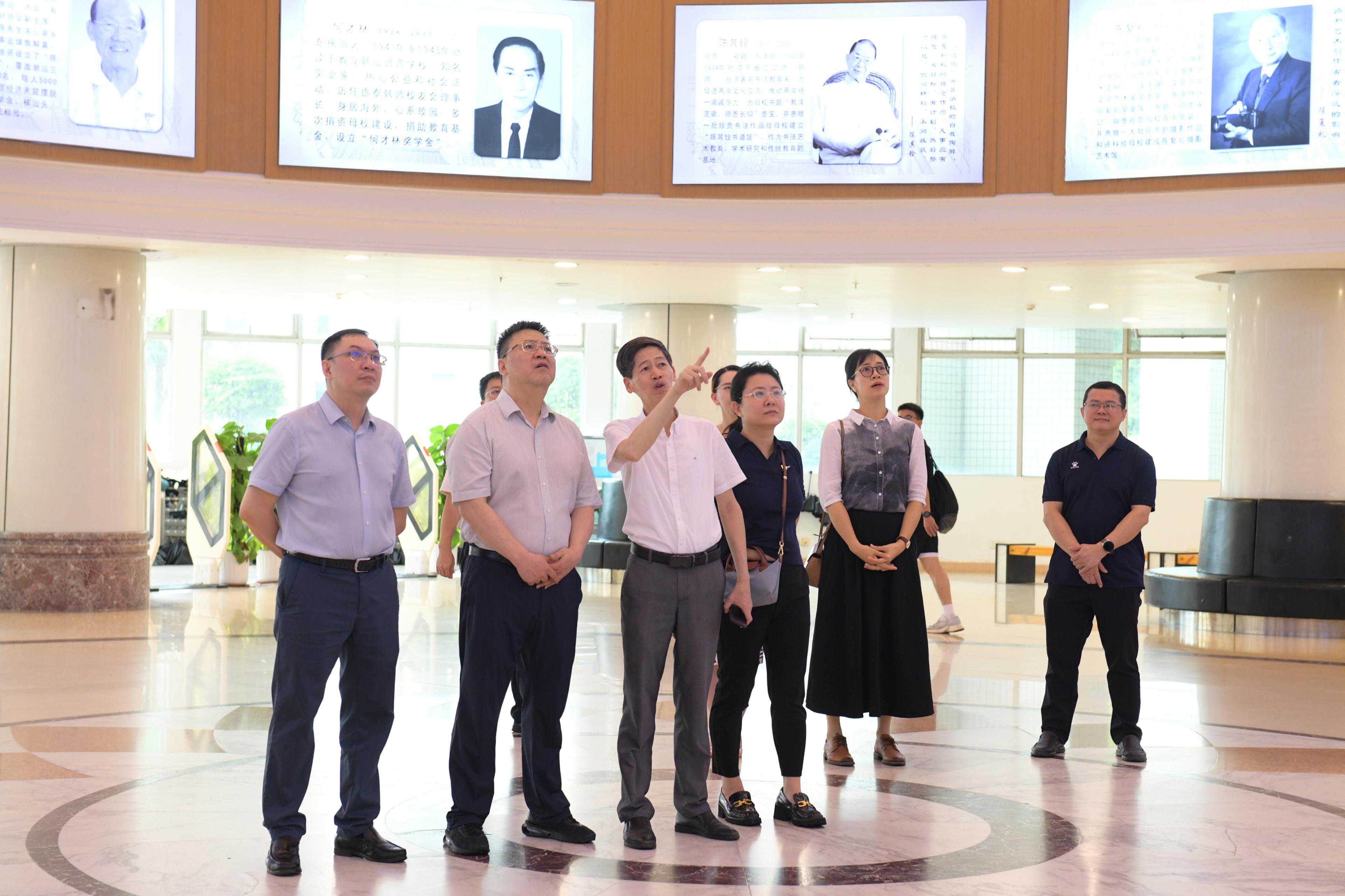 教育部高等教育司一级巡视员宋毅一行莅校调研